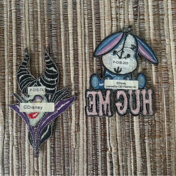 Disney 2 patches Maleficent and Eeyore - Picture 2 of 2